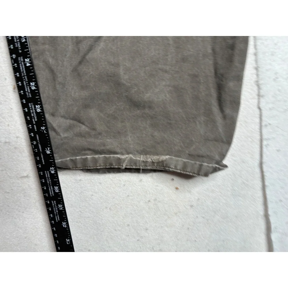 Dockers D3 Classic Fit Mens Pants‎ 42x30 Olive Drab Brown Cotton Chino Trousers